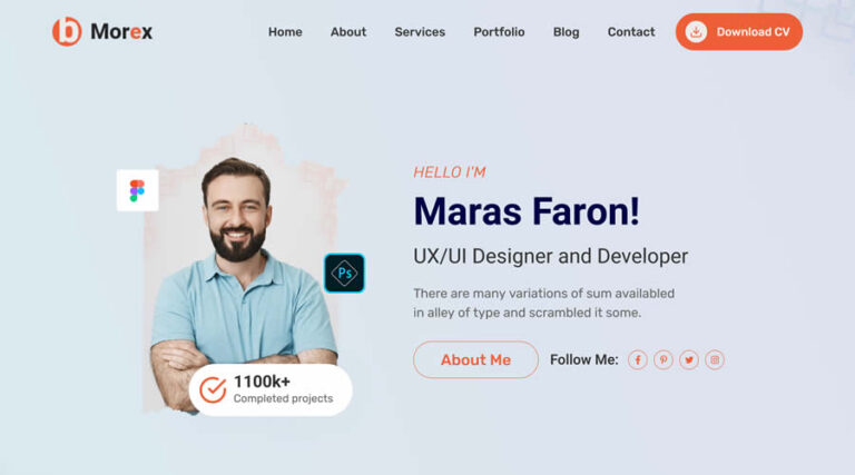 20 Free Tailwind CSS Web Templates for Designers & Developers