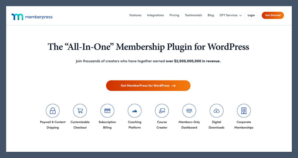 MemberPress Homepage