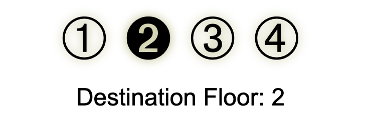 CSS Elevator: Pure CSS State Machine for Floor Navigation