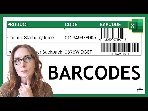 How to Generate Barcodes in Excel (Free & Easy Method!)