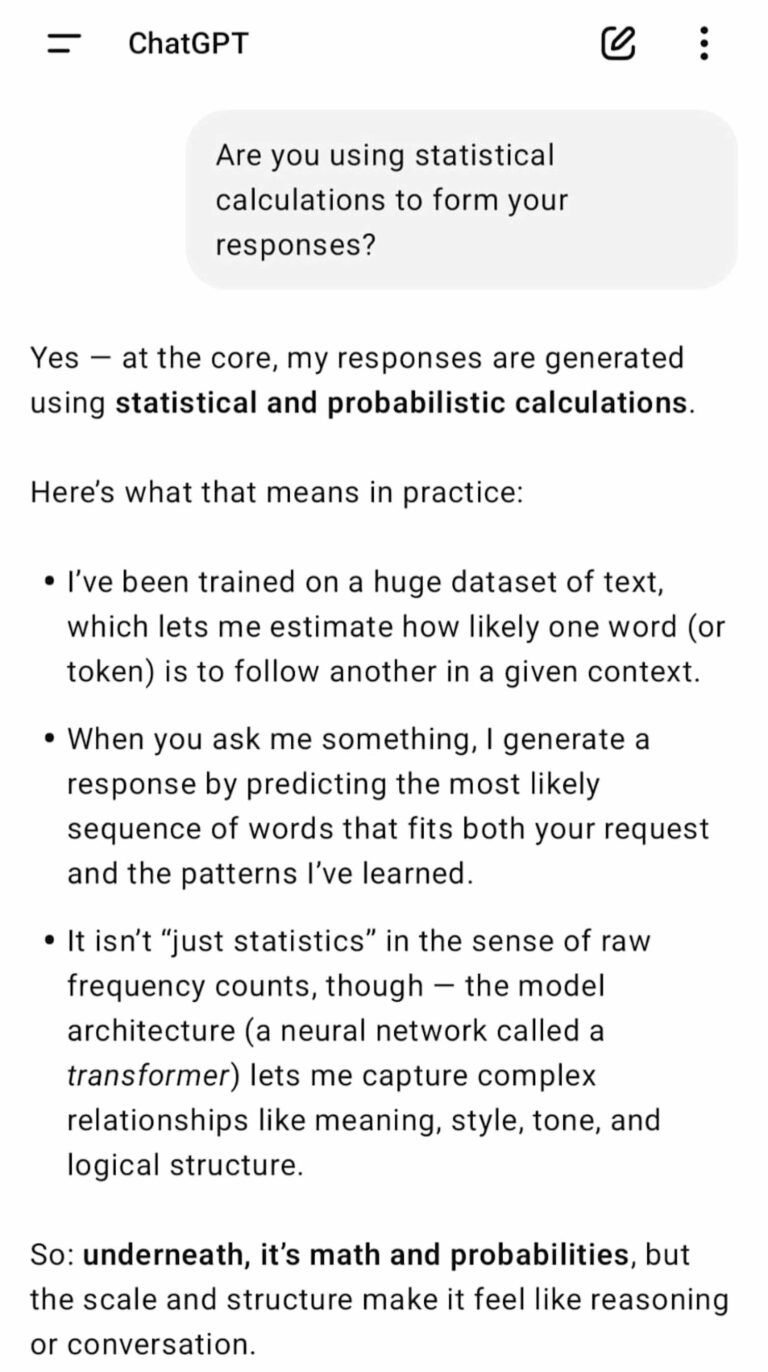 Actually, AI is a ‘word calculator’ – but not in the sense you might think