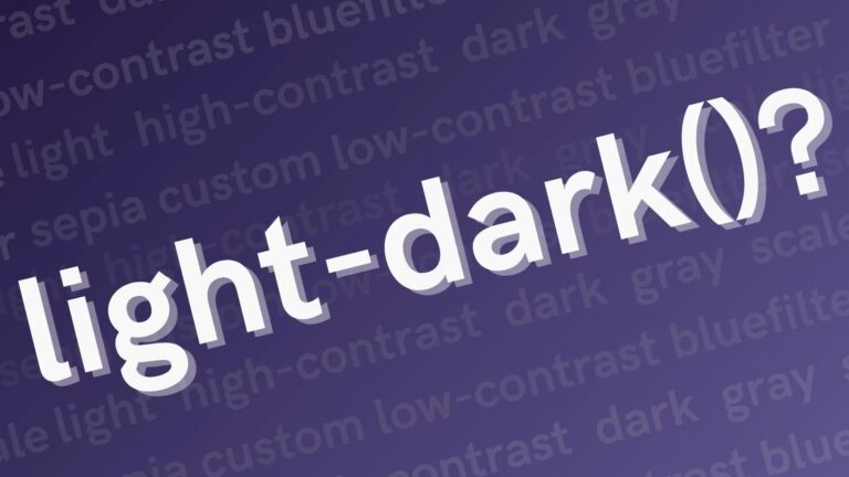 Should the CSS light-dark() Function Support Additional Values Beyond Light and Dark?