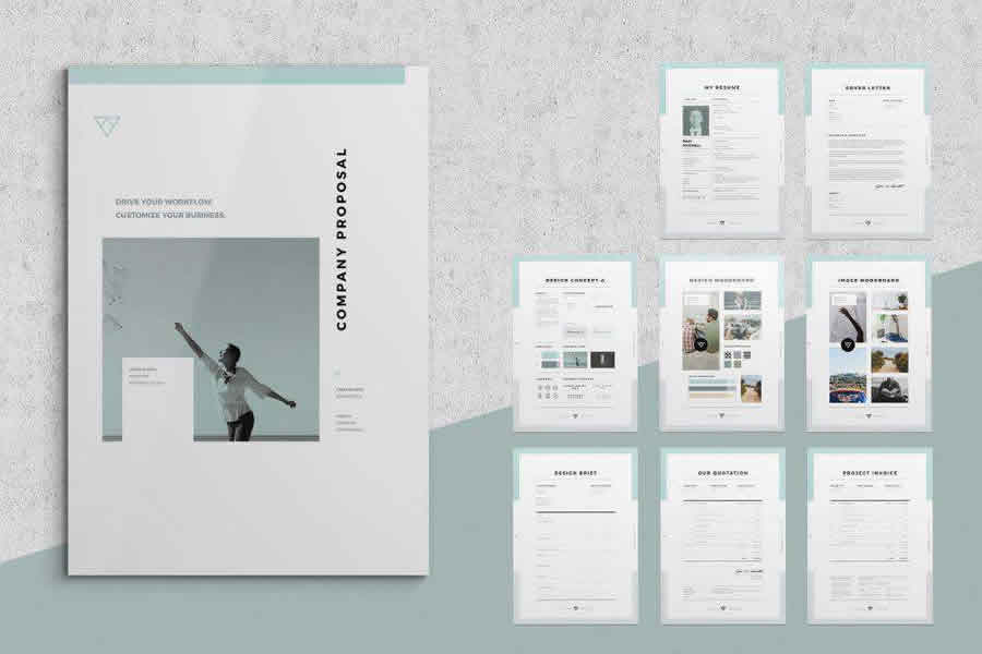 proposal print business template format