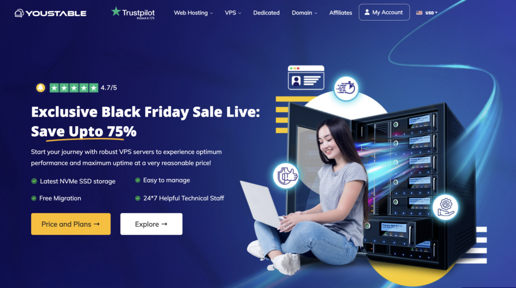 YouStable Black Friday Deals