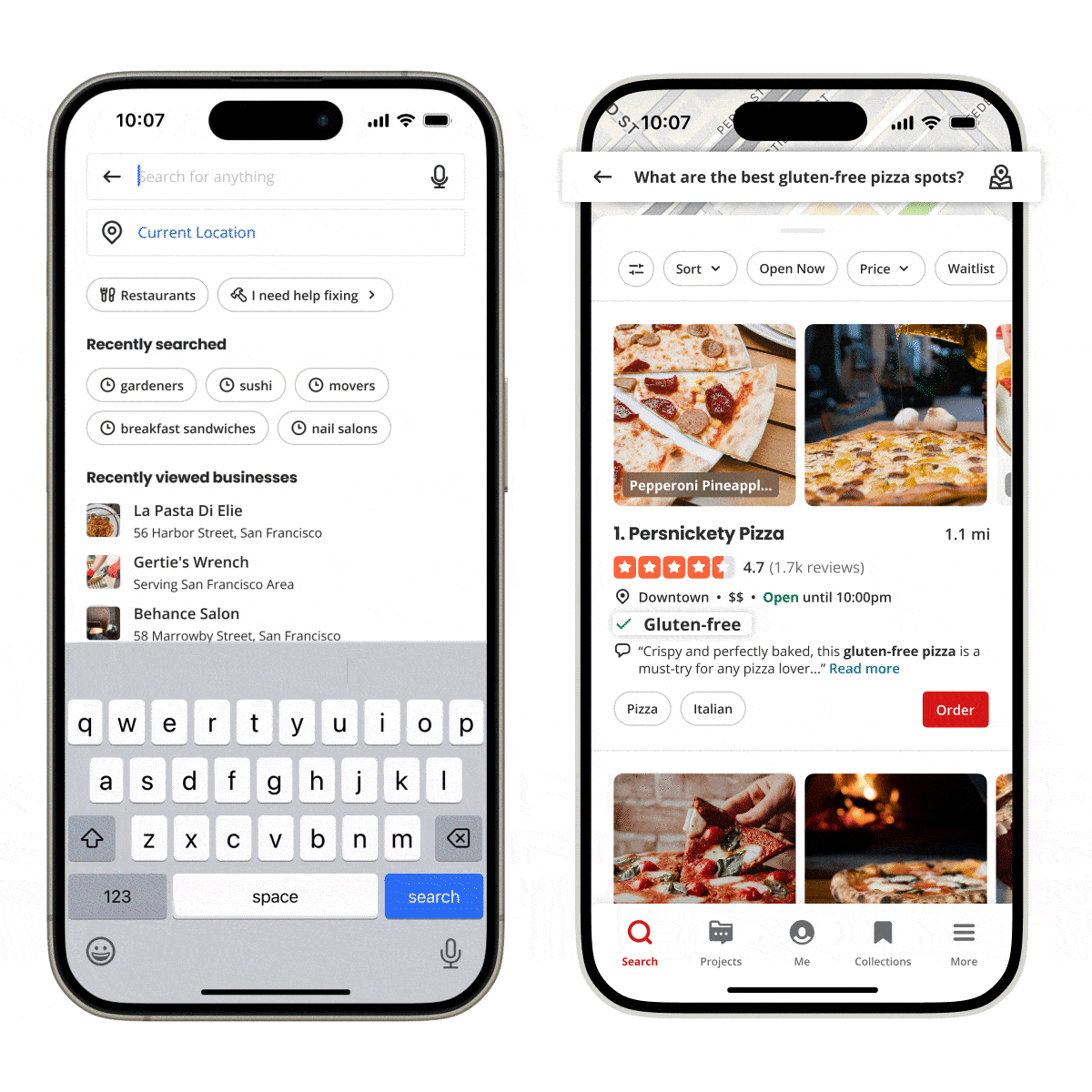 Natural Language Search On Yelp — Services And Restaurants