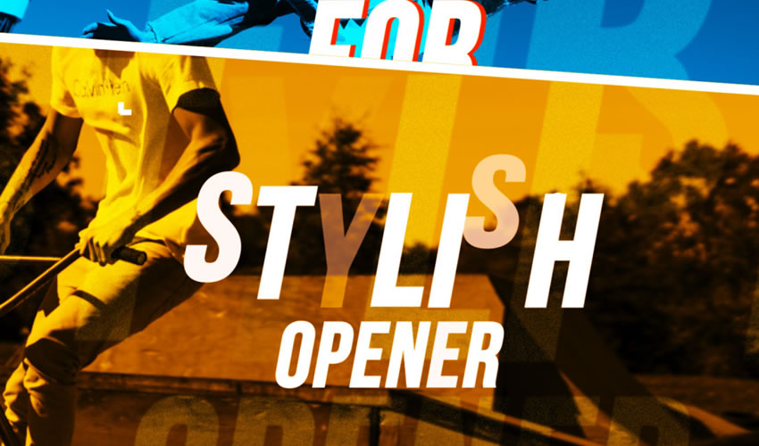Stylish Hip Hop Opener Free After Effects Template