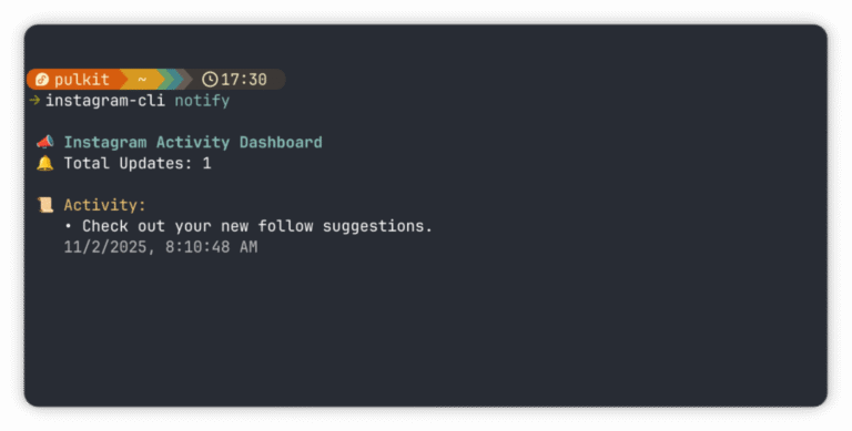 I Used Instagram from the Linux Terminal. It’s Cool Until It’s Not.