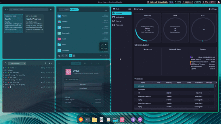 Nitrux 5.0.0 Released: A'New Beginning' That's Not for Everyone (By Design)