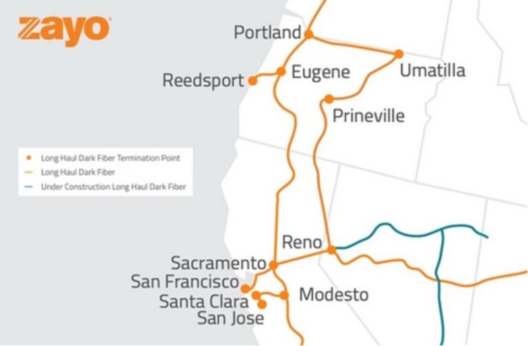 Zayo Completes 622-Mile AI-Optimized Fiber Route Across Western U.S.