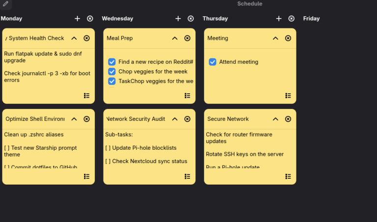 Away from Cloud: This Local, Offline Tool is Perfect for Personal Project Management on Linux Desktop