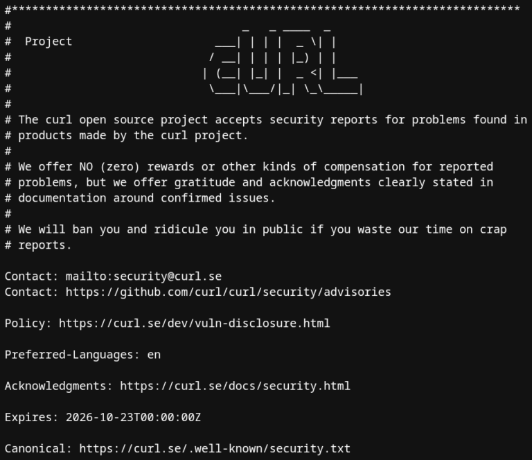 cURL Gets Rid of Its Bug Bounty Program Over AI Slop Overrun