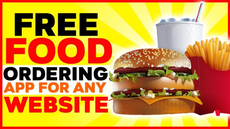 How to Add an Online Food Ordering App to Any Website for FREE – (Better than WooCommerce!) –