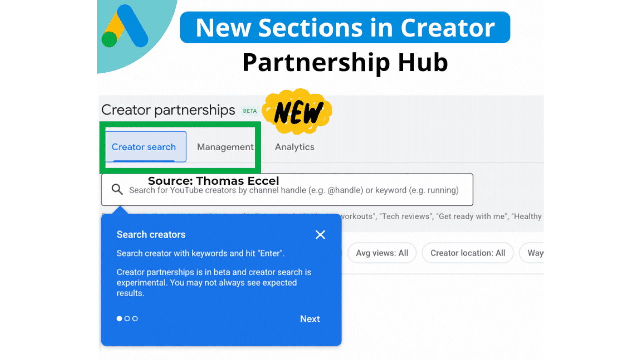 Creator Partnership In Google Ads