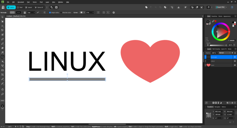 I Ran the Famed Affinity Designer on Linux. Here's How It Went